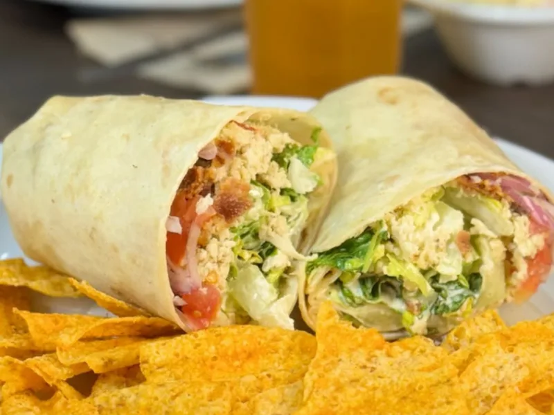Crispy Chicken Bacon Ranch Wrap