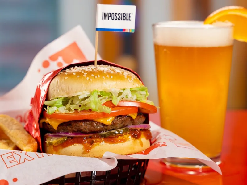 Impossible Cheeseburger